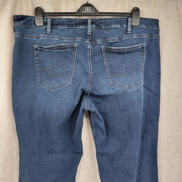 SILVER Jeans Suki Straight Women's Plus Size 24 - Picture 4 of 11